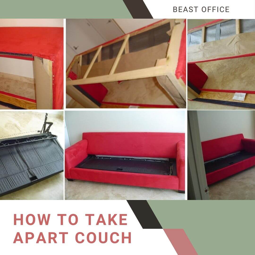 How To Take Apart Couch