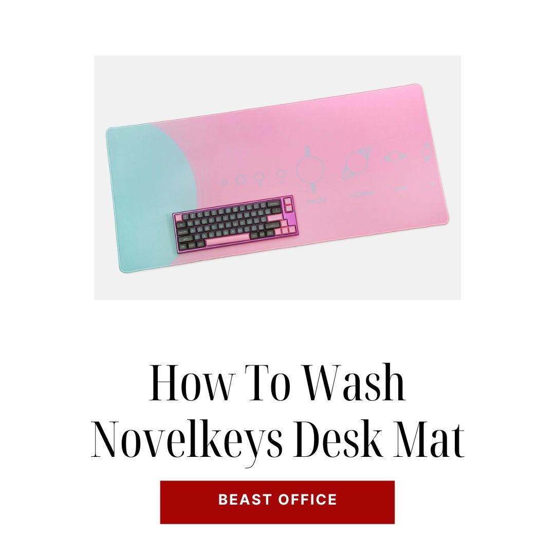 How To Wash Novelkeys Desk Mat