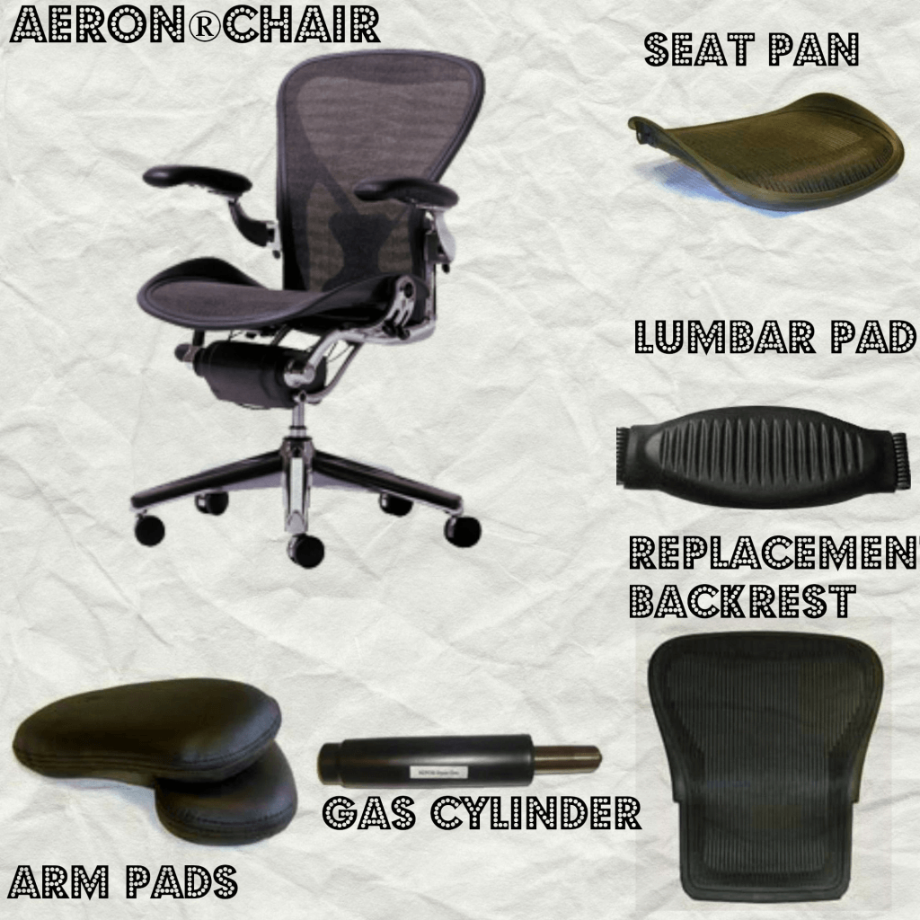 herman miller embody chair parts