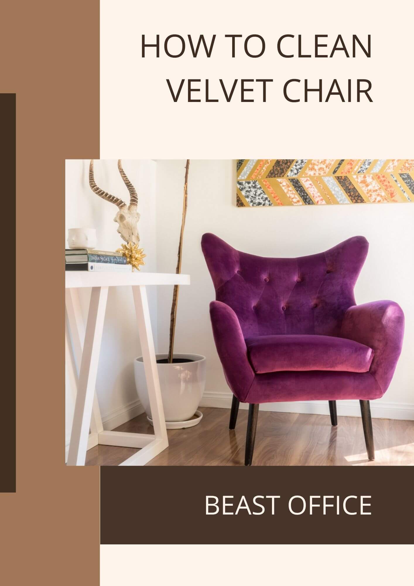 How to Clean Velvet Chair
